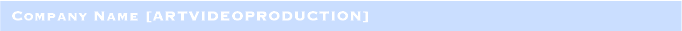 社名「アートビデオプロダクション」について